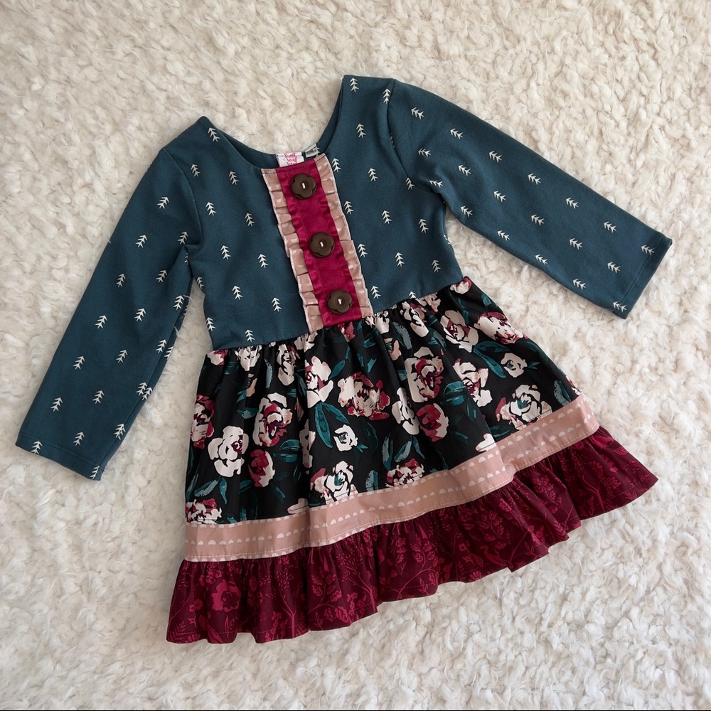 NWOT Falliday Dress by Sweet Leaf Lane (18 months)
